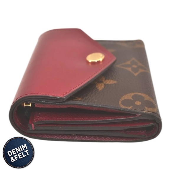 Louis Vuitton Fuchsia Monogram Portefeuille Zoe Compact Wallet | PRELOVED!!🤎 - Picture 7 of 16